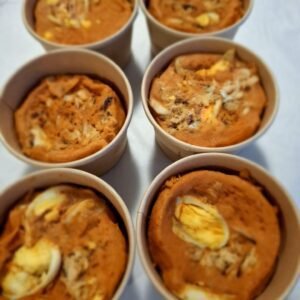 Steamed bean pudding