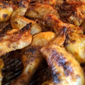 Barbecue chicken wings