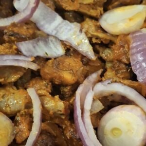 Gizzard & Plantain in sauce