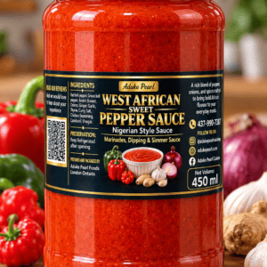West African Sweet Pepper Sauce